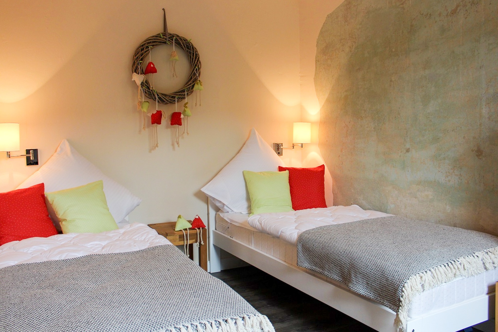 Christa – Schlafzimmer mit zwei Einzelbetten